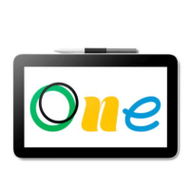 Wacom One 12 DTC121W4D創作手寫液晶顯示器-配三合一傳輸線 | 香港行貨