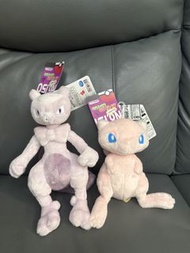 寵物小精靈 Mew / Mewtwo 毛公仔