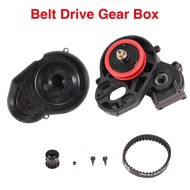 3.2mm Gear Belt Drive Transmission Complete Gearbox 1/10 RC Crawler Car Axial SCX10 SCX10 II 90046 U
