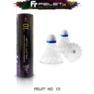 Felet No.10 Nylon Shuttlecock 100% Original by Fleet badminton