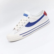 sepatu compass white blue/sepatu compass putih/sepatu compass white