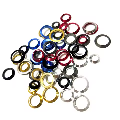 BR Wi&Wa Fishing rod trim ring winding check Component DIY Rod Building Accessory mix size mix color