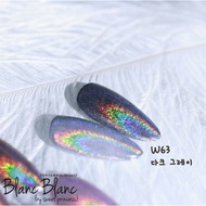 Blanc W63 Nail Polish Powder In A Jar 0.3g. Different Colors Will Give Effects. Mirror