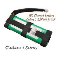 For JBL Charge3 Battery Sound Shockwave 3 Speaker Battery GSP1029102A Battery