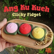 Ang Ku Kueh Clicky Fidget - Singaporean Stress Relief Toy