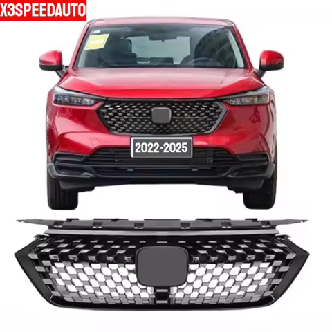 Fit For Honda 2022-2025 HRV HR-V VEZEL Grill Racing Grill Mesh Grills Modication Upgrade Replacement