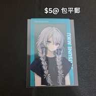 【包平郵】世界計畫pjsk 25時初音未來miku 透明ep收藏卡