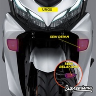 Stiker Lampu Sein Aerox Connected | Stiker Lampu Sein Aerox 155 Connected | Stiker Pelindung Lampu S