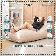 Casha Lounger Bean Bag Material WATERPROOF PLUS ISI - Bean Bag - Adult Bean Bag - Millennial Sofa - 