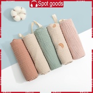 WIN 23x23cm Muslin Baby Washcloths with Strong Absorbent 5 Colors Face Towels