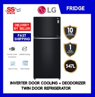 【 DELIVERY BY SELLER 】LG 547L Smart Inverter Top Freezer Fridge GN-C702SGGM Refridgerator peti sejuk | Peti Sejuk | 冰箱