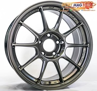 ล้อแม็กซ์ AOW TC105X ขอบ17นิ้ว 5รู100 สี EJ-TITAN กว้าง8นิ้ว Offset35 [21638]