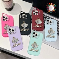 GC98 SOFTCASE DIAMOND SWAN 3D MACARON STAND FOR OPPO RENO 4 4F 5 5F 6 7 7Z 8 8Z 8T 10 PRO 11 4G DA10
