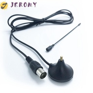 JEROMY Digital Tv Antenna, Free Channel 5dBi TV Antenna Freeview, DVB-T Antenal Mini Black DVB-T/TV 