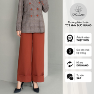 [Voucher 15% MOV 199K cap 100K Quần dài nữ HeraDG dáng suông thiết kế gấu lơ vê trẻ trung thanh lịc