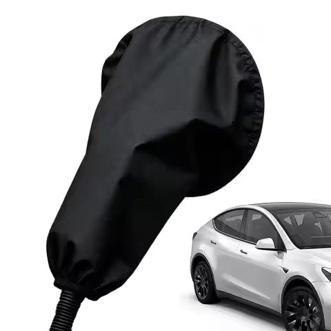 EV Adjustable Electric Car Charger Plug Protection Cover Rainproof EV Charger Port Cover Sun Dust Pr