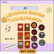 LENCANA BUNGA KADET TUNAS / PANDU PUTERI