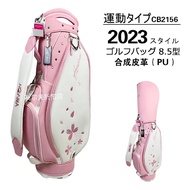 Golf bag 23 new golf bag women's standard golf bag PU waterproof fashion portable car bag 3FJK