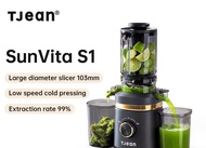TJean SunVita S1 150W Masticating Cold Press Slow Juicer