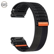 [Hot-selling Strap] Suitable for Garmin Garmin Enduro3 Wave Nylon Fenix8 Velcro MK3 Sweat-Absorbent 