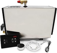 Ryanong Commercial Self-Draining Steam Generator, 4.5KW Shower System Home Bath Spa 30 min to 12 Hou