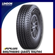 APLUS TIRES 205/70R15C (A867) 106/104;  205/75R16C (A867) &   205/70R16C (A867)