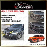 CIVIC FE TYPE R GRILL + HOOD