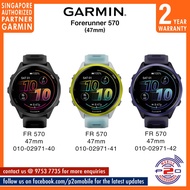 Garmin Forerunner 570 (47mm) GPS Smart Heart Rate Advanced Running Watch