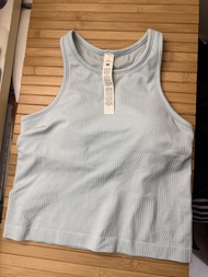 Ebb to Street Cropped Racerback Tank Top