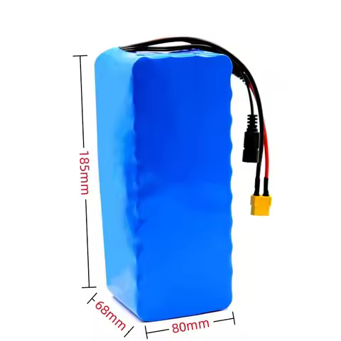 36V 10S4P Battery pack 100000mAh large capacity, 1000W super power battery, including BMS and fuse, 