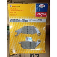 Aspira Brake Pad H2-06435-KPP-1300 for Wave 125