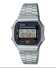 A168WA-1W - Casio Vintage Retro Classic Unisex Digital Steel A168WA A168EWGB A168WG A168WER 