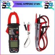 Digital Clamp Multimeter Tang Ampere ST184 Digital Multimeter Voltage Tester Clamp Ampere Meter AC D