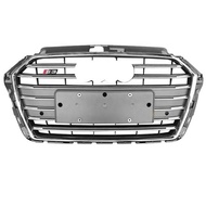 High Quality Front Grill for Audi A3 8V Facelift Gray Hood Grill AUDI S3 Mesh Grill 2017 2018 2019