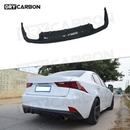 On sale Rear Diffuser Lip Spoiler Bumper Guard for Lexus IS250 300 350 IS F Sport Sedan 2014 2015 20