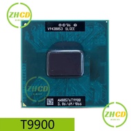 ◀Intel Core 2 Duo For T9900 SLGEE CPU Laptop processor 3.0 GHz Dual Core Dual Threading 6M 35W'3;4
