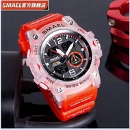 SMAEL SMAEL Sports Watch Fashion Trend ins High-value Men Women Multi-function Waterproof Electronic