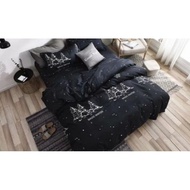 Nikom 5-in-1 High Quality Fitted Bedsheet With Comforter Set