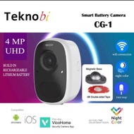 IP Camera CCTV Teknobi CCTV Batrei CG1 AI Waterproof IP65