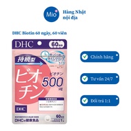 DHC pills supplement Biotin, support the supply of nutrients for hair and skin Biotin for hair growt