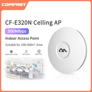 COMFAST 300Mbps WiFi Ceiling Wireless AP 802.11b/g/n QCA9531 Hotel Resturant Access Point CF-E320NV2