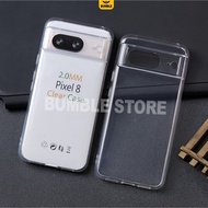 Bumble - Google Pixel 8 Google Pixel 8 Pro Google Pixel 8A Softcase Clear Case Bening 2.0mm Case Goo