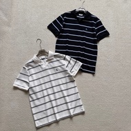 Korean Version Hazzys Hazzys 2026 Summer Men's Top Classic Striped Contrast Color T-Shirt Short Slee