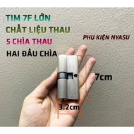 KSAITE 7F GENUINE BRASS CORE/TUBE/BRANE - 7x3.2CM