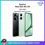 Realme Note 60x 4G LTE/Note 60 4G LTE (4GB+64GB) (4GB+128GB) Original Realme Malaysia Warranty