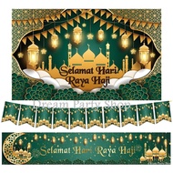 Selamat Hari Raya Haji Gantung Hiasan Banner Haji Hari Raya Adilfitri Decoration Happy EID Office Se