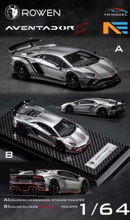 YM MODEL 1/64 Lamborghini LP740-4 Aventador S Simulation Car MODEL