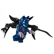 [BrickMaster88] NJO869 LEGO Ninjago Wolf Mask Claw Warrior Minifigur - Neck Bracket (with back attac