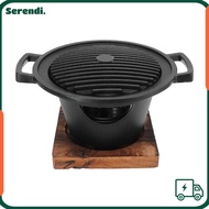 SERENDI Charcoal Grill, Aluminum Alloy Durable Hibachi Grill, Party Cooking Portable Easy To Clean S