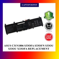 Asus C31N1806 ADOL13F/U VivoBook S13 S330FA S330FN S330UA S330U X330FA X330UN X330FL X330UA 11.55V 42WH  Replacement Bat